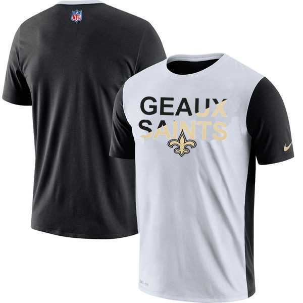 New Orleans Saints Nike Performance T-Shirt White,We sell and wholesale New Orleans Saints Nike Performance T-Shirt White on line form chian!